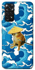 Чехол Sad dog samurai для Xiaomi Redmi Note 11S
