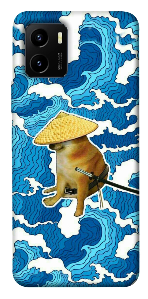 Чехол Sad dog samurai для Vivo Y15s