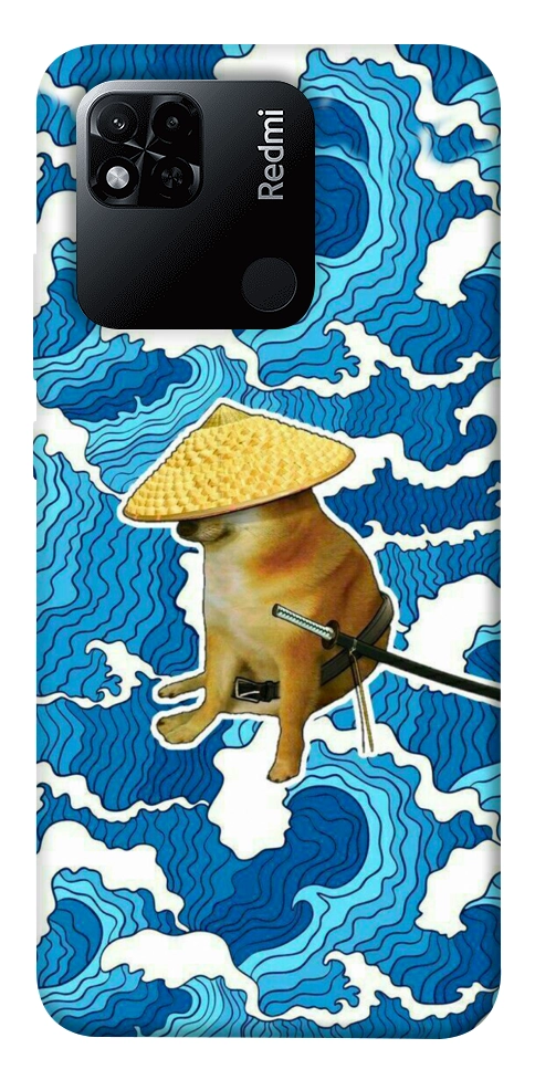 Чехол Sad dog samurai для Xiaomi Redmi 10A