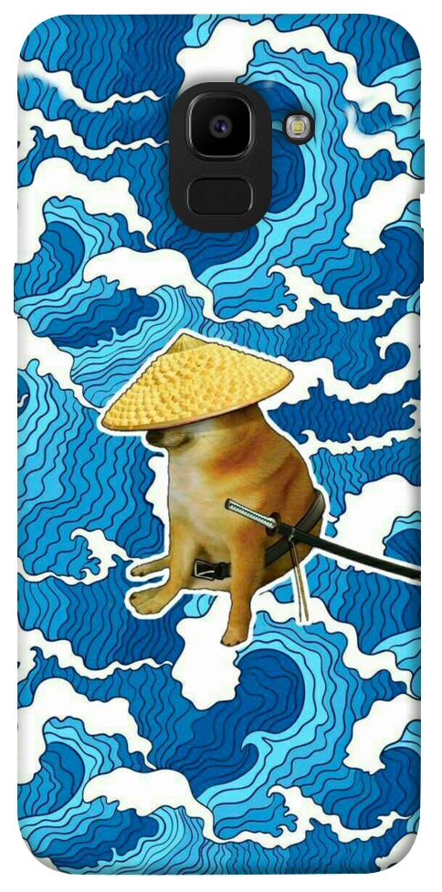 Чохол Sad dog samurai для Galaxy J6 (2018)