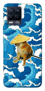 Чехол Sad dog samurai для Realme 8 Pro