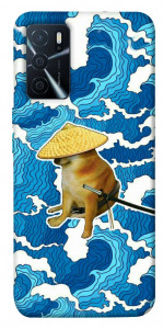 Чохол Sad dog samurai для Oppo A16 4G