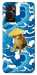 Чехол Sad dog samurai для Oppo A76 4G