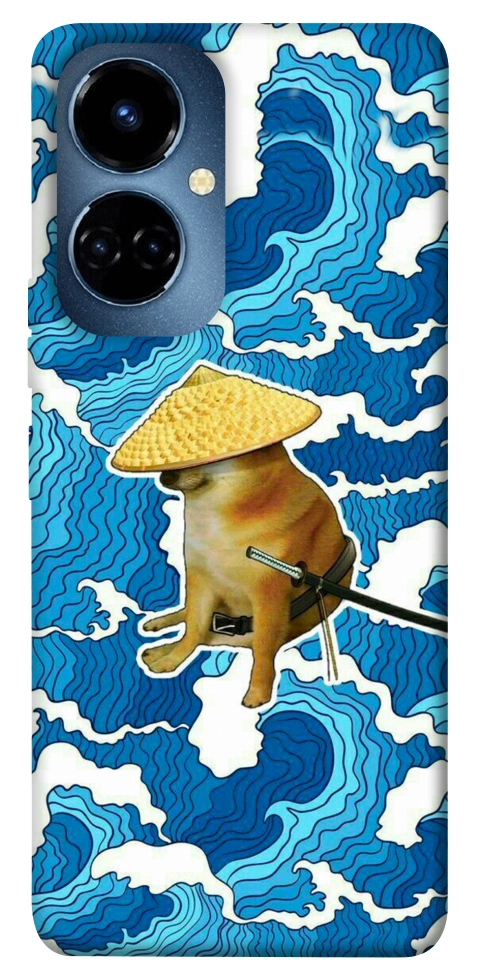 Чохол Sad dog samurai для TECNO Camon 19 Pro (CI8n)