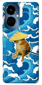 Чехол Sad dog samurai для TECNO Camon 19 Pro (CI8n)