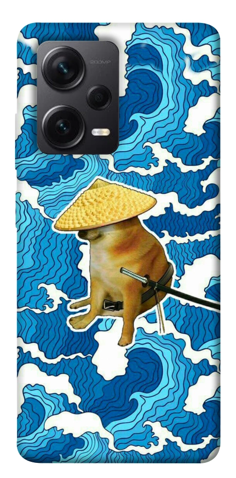 Чохол Sad dog samurai для Xiaomi Redmi Note 12 Pro 5G