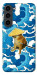 Чехол Sad dog samurai для Galaxy S23