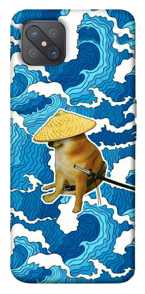 Чехол Sad dog samurai для Oppo A92s