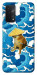 Чохол Sad dog samurai для Oppo A74 5G