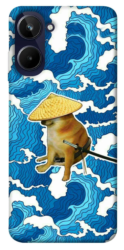 Чохол Sad dog samurai для Realme 10 4G