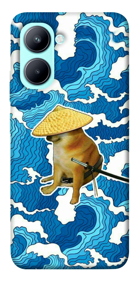 Чохол Sad dog samurai для Realme C33