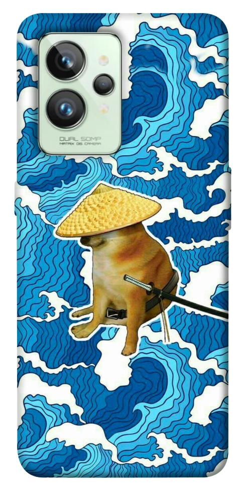 Чехол Sad dog samurai для Realme GT2