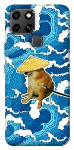 Чехол Sad dog samurai для Infinix Smart 6