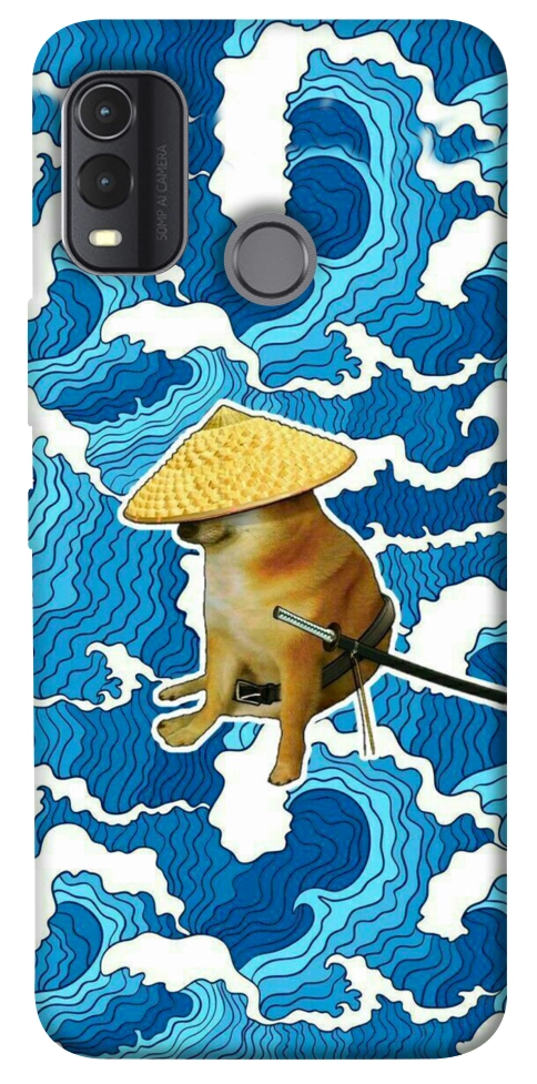 Чохол Sad dog samurai для Nokia G11 Plus