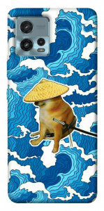 Чохол Sad dog samurai для Motorola Moto G72