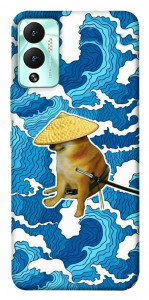 Чехол Sad dog samurai для Infinix Hot 12 Play