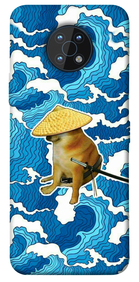 Чохол Sad dog samurai для Nokia G50
