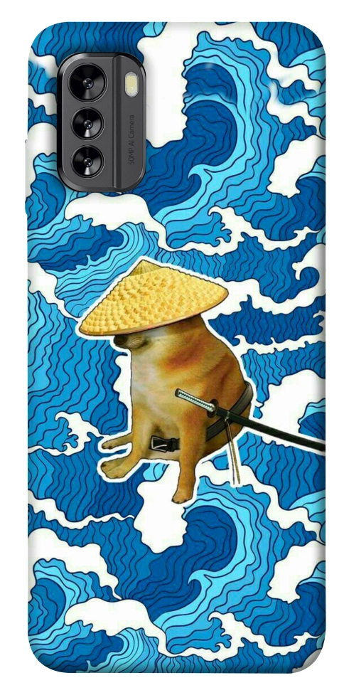 Чехол Sad dog samurai для Nokia G60