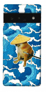 Чохол Sad dog samurai для Google Pixel 6 Pro