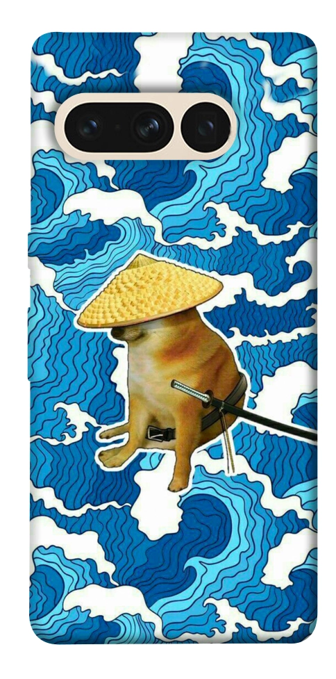 Чохол Sad dog samurai для Google Pixel 7 Pro