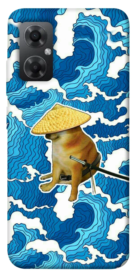 Чохол Sad dog samurai для Xiaomi Redmi Note 11R
