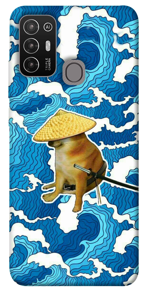 Чохол Sad dog samurai для ZTE Blade A52