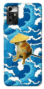 Чехол Sad dog samurai для ZTE Blade A72