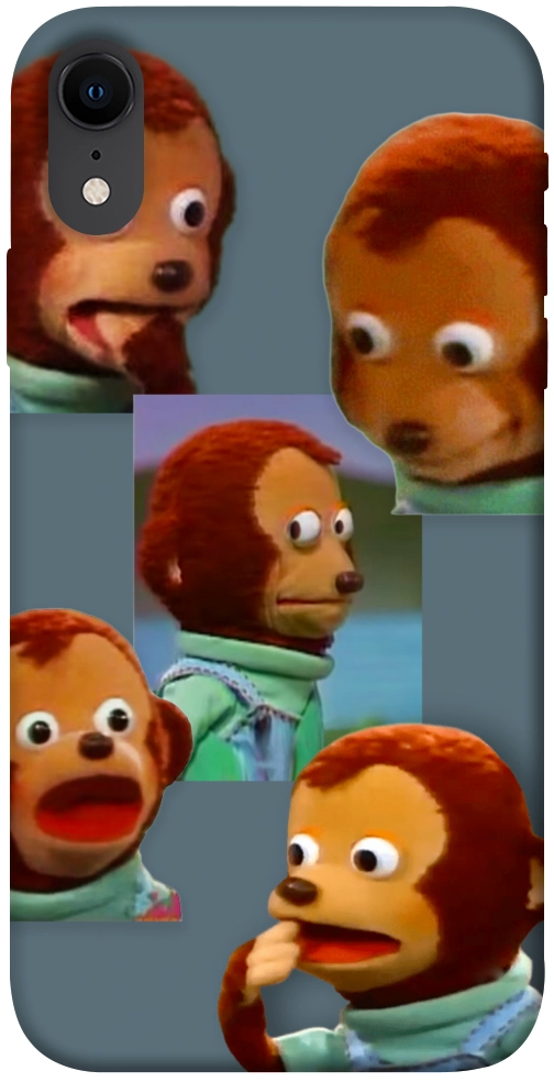 Чохол Side eye monkey для iPhone XR