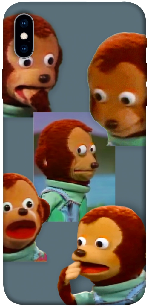 Чохол Side eye monkey для iPhone XS Max