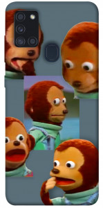 Чехол Side eye monkey для Galaxy A21s (2020)