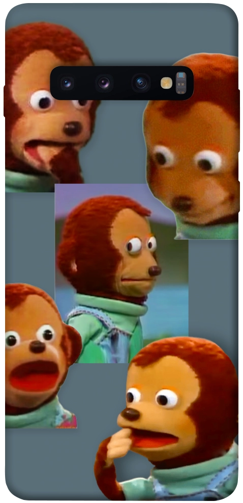 Чохол Side eye monkey для Galaxy S10 Plus (2019)