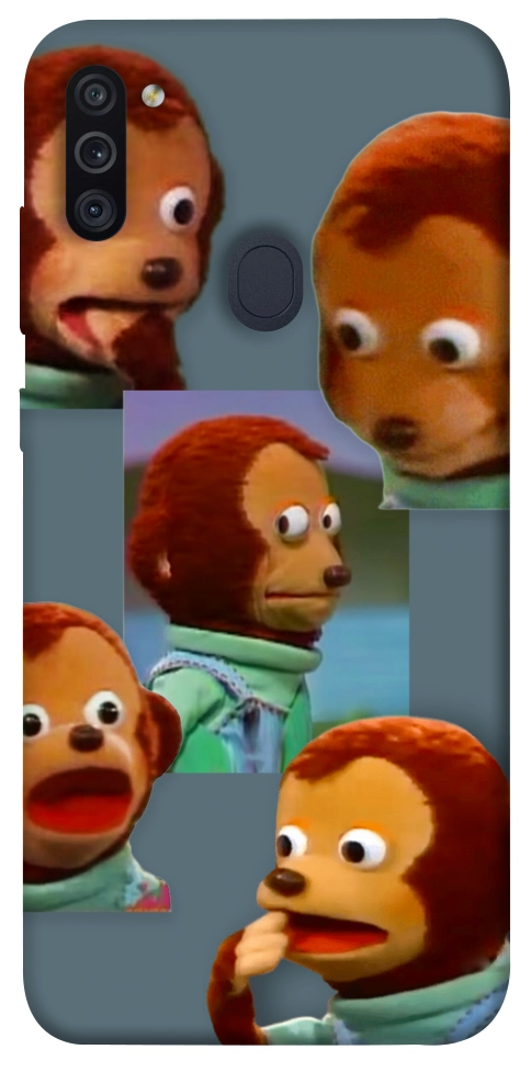 Чехол Side eye monkey для Galaxy M11 (2020)
