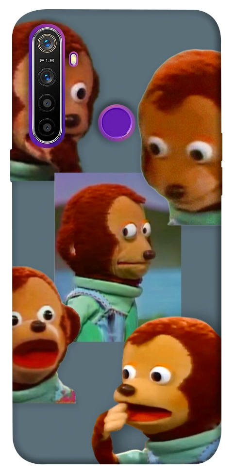 Чехол Side eye monkey для Realme 5