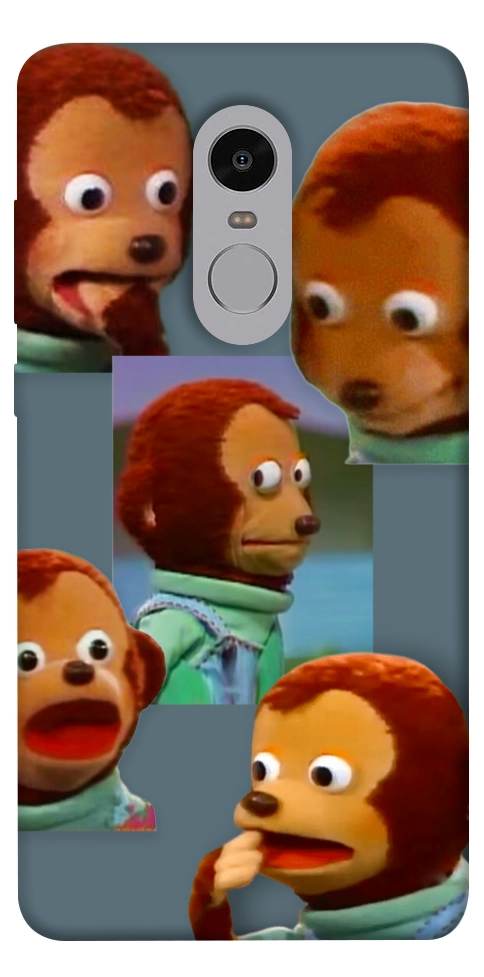 Чехол Side eye monkey для Xiaomi Redmi Note 4X