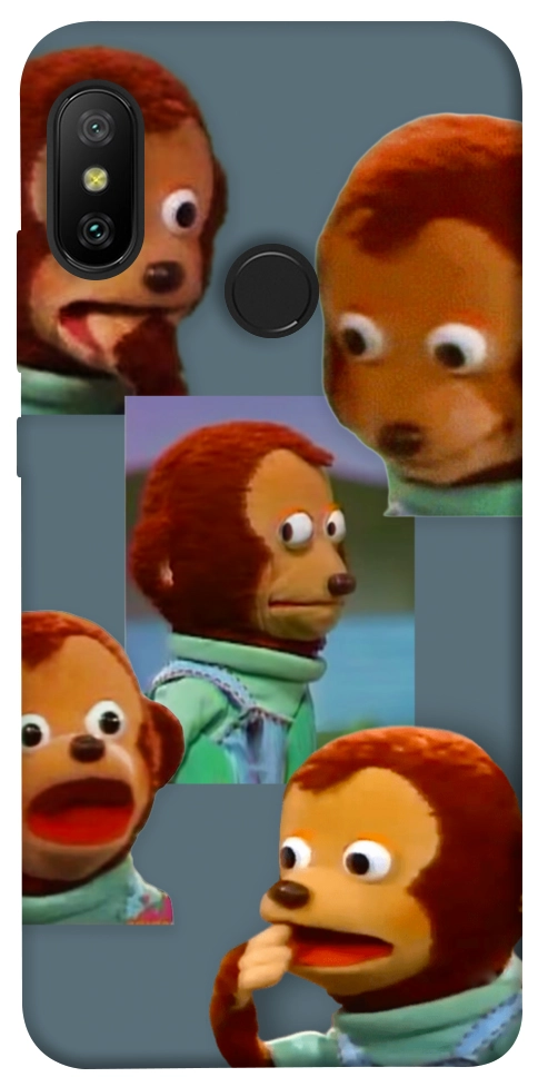 Чехол Side eye monkey для Xiaomi Redmi 6 Pro