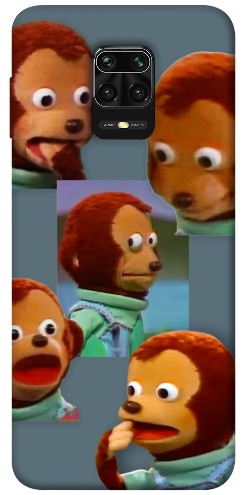 Чохол Side eye monkey для Xiaomi Redmi Note 9 Pro