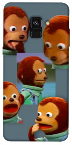 Чехол Side eye monkey для Galaxy A8 (2018)