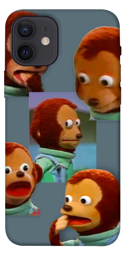Чехол Side eye monkey для iPhone 12