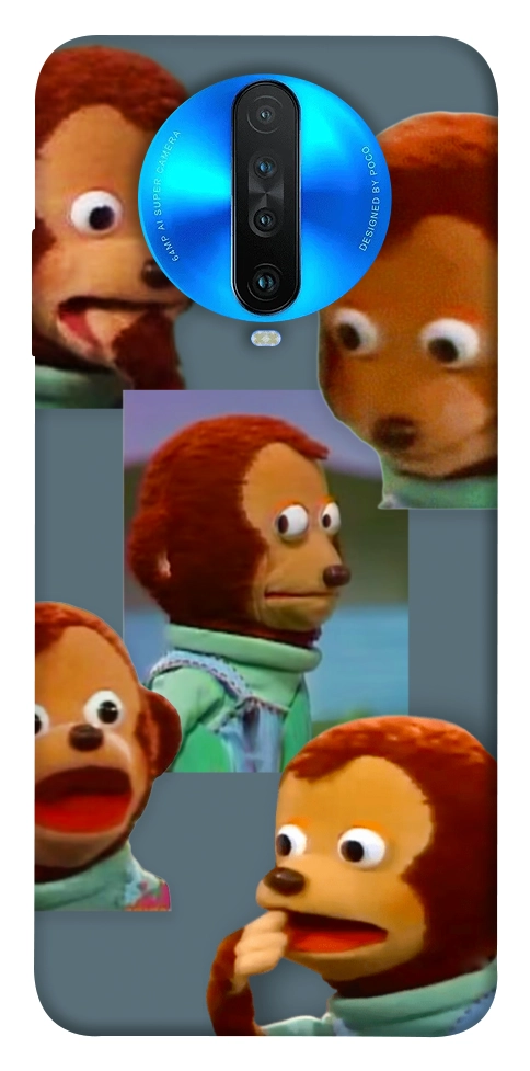 Чехол Side eye monkey для Xiaomi Redmi K30