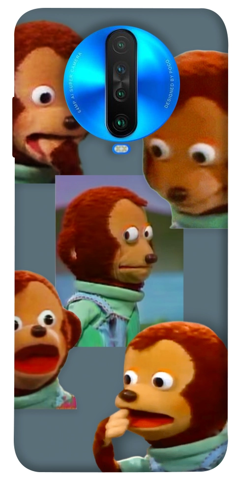 Чехол Side eye monkey для Xiaomi Poco X2
