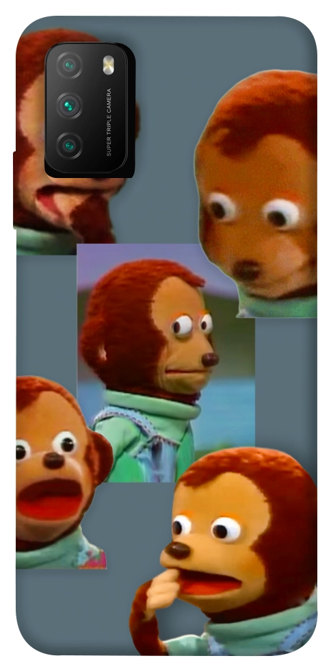 Чехол Side eye monkey для Xiaomi Poco M3