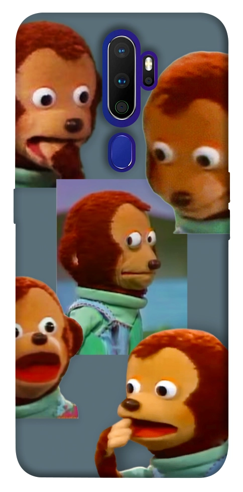 Чехол Side eye monkey для Oppo A9 (2020)