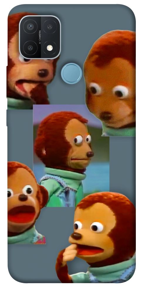 Чехол Side eye monkey для Oppo A15