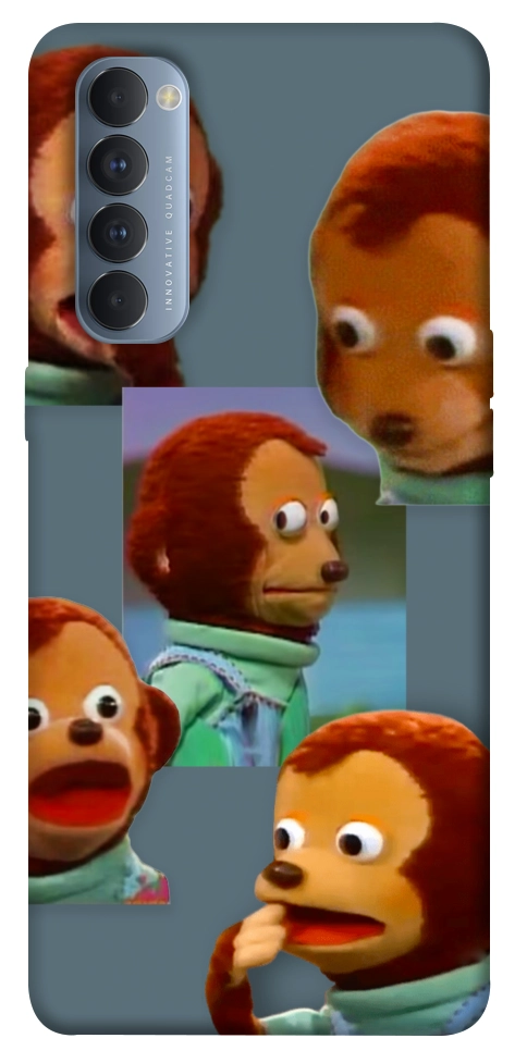 Чохол Side eye monkey для Oppo Reno 4 Pro