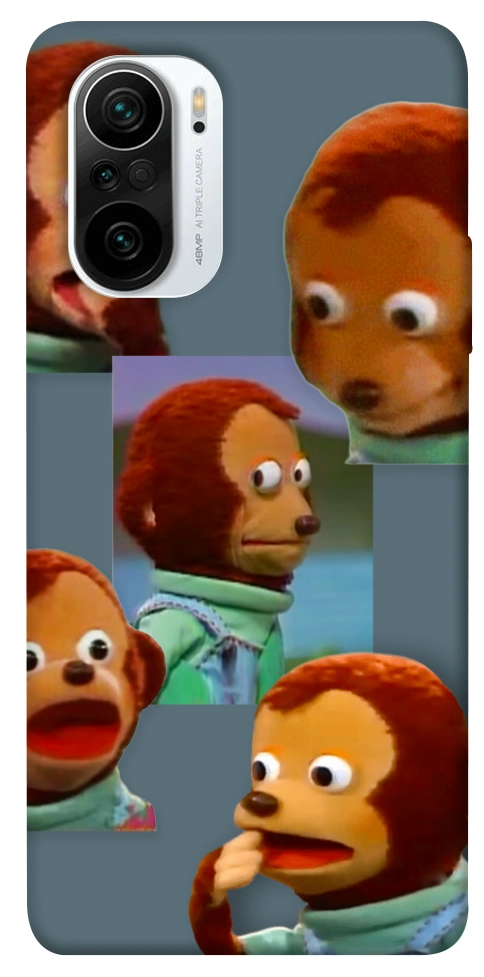 Чехол Side eye monkey для Xiaomi Redmi K40