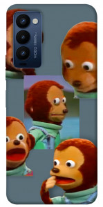 Чехол Side eye monkey для TECNO Camon 18