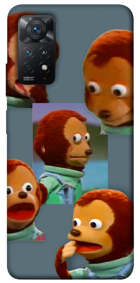 Чохол Side eye monkey для Xiaomi Redmi Note 11 Pro 5G