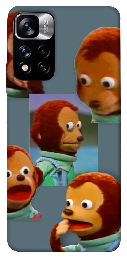 Чехол Side eye monkey для Xiaomi Redmi Note 11 5G