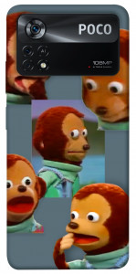 Чохол Side eye monkey для Xiaomi Poco X4 Pro