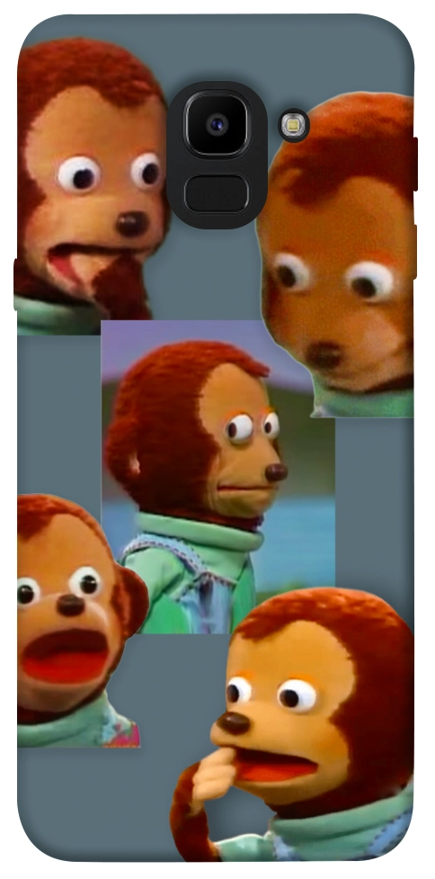 Чехол Side eye monkey для Galaxy J6 (2018)